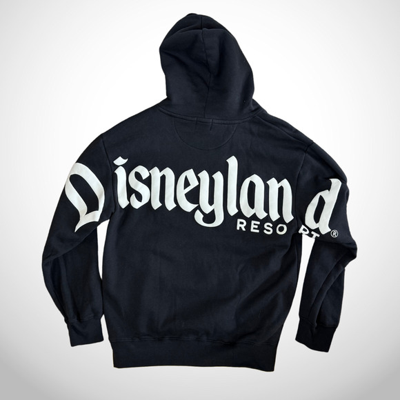 NWT Disneyland Resort SPIRIT JSERSEY Hoodie sz Medium Black Play In The Park - Picture 7 of 8
